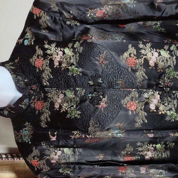 Gorgeous Oriental Brocade Long Dress/Coat/Robe - Picture 2 of 11